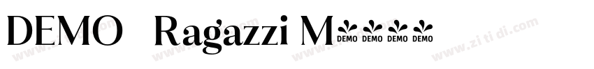 DEMO   Ragazzi M字体转换